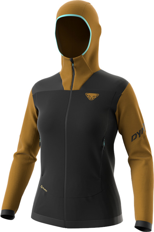 Mikina Dynafit Tigard PTC Hooded W relic Barva: černá / zlatá, Velikost: M