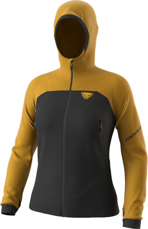 Mikina Dynafit Ridge Thermal Hoody W tobacco Barva: černá / zlatá, Velikost: S