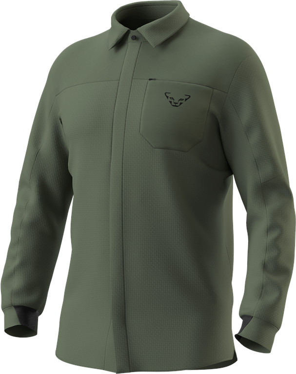 Košile Dynafit Tigard Thermal Shirt U thyme Barva: zelená, Velikost: L