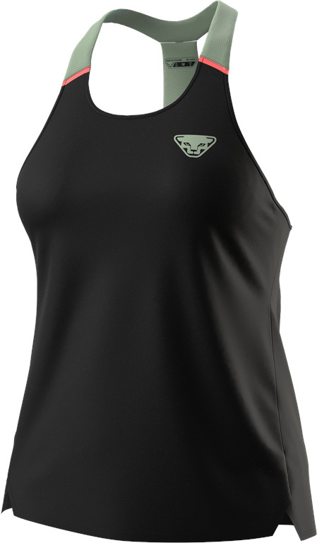 Tílko Dynafit Sky Tank W black out/jadelite Barva: černá / mintová, Velikost: L
