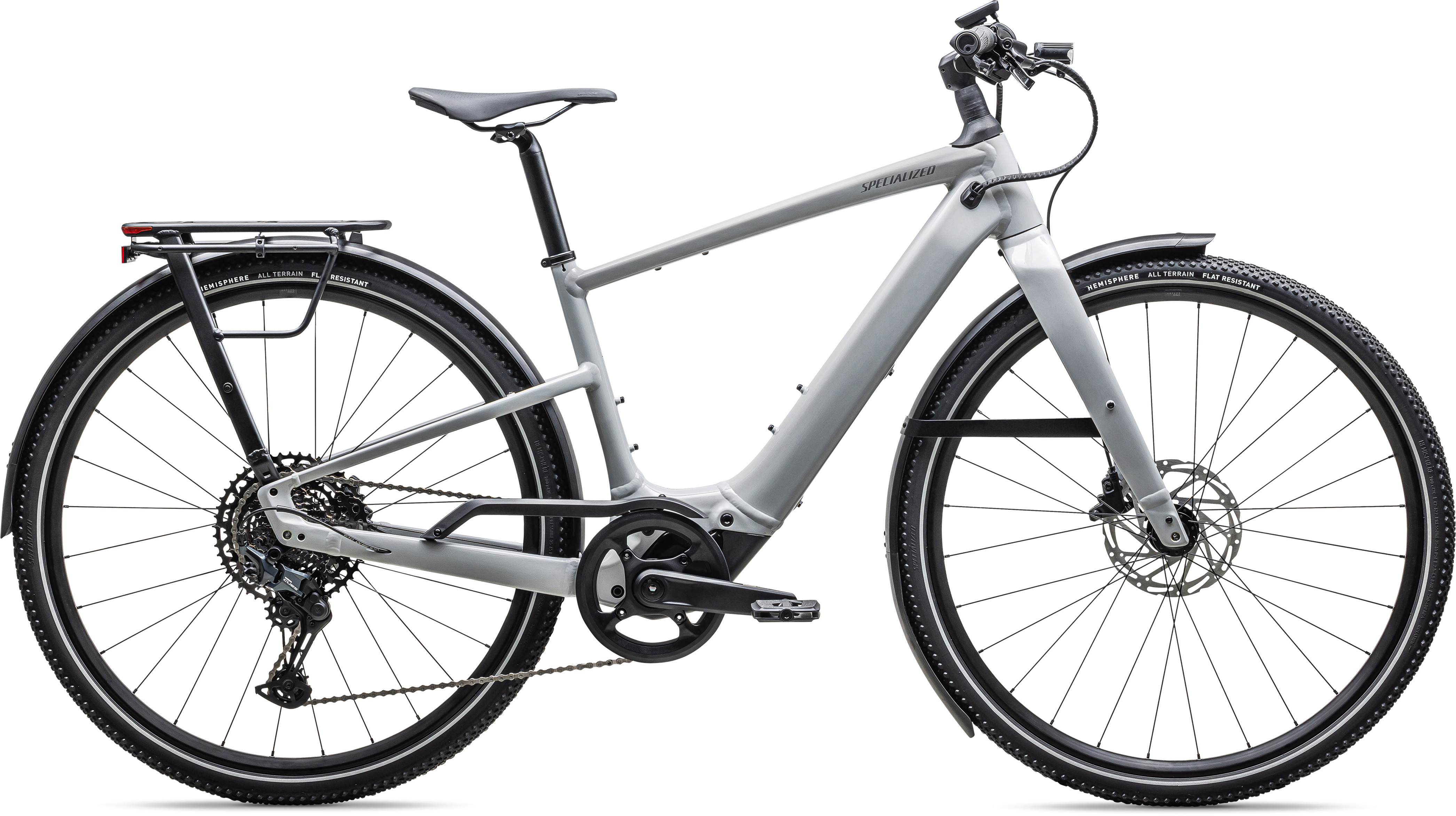 Specialized Turbo Vado SL 2 5.0 gloss dove gray/cool grey frost Barva: šedá, Velikost: XL