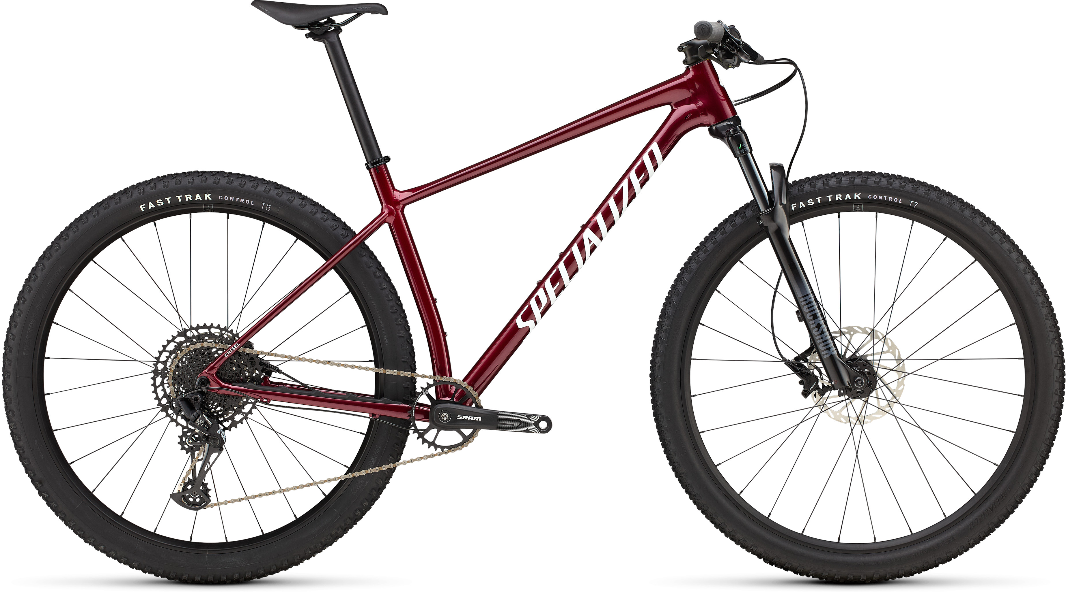 Specialized Chisel HT gloss maroon/white Barva: vínová, Velikost: M