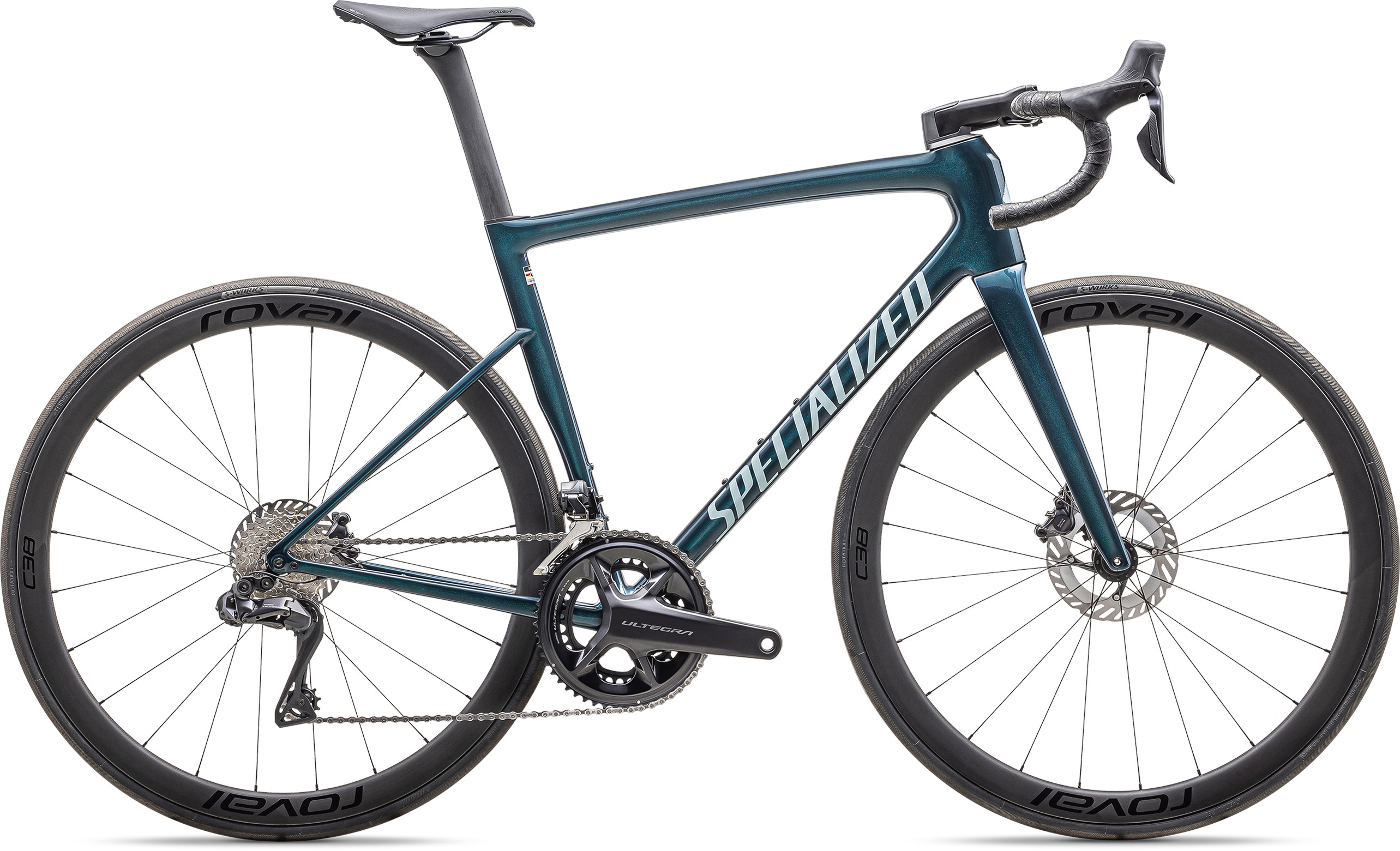 Specialized Tarmac SL8 Expert gloss deep lake metallic/green pearl over seafoam Barva: modrá, Velikost: 61 cm
