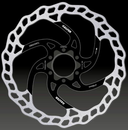 Brzdový kotouč Galfer Fixed Wave / Center-Lock Velikost: 180 mm