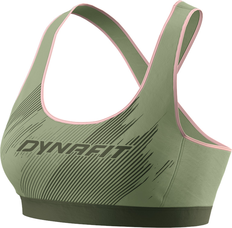 Podprsenka Dynafit Alpine Graphic Bra W sage Barva: zelená, Velikost: XS