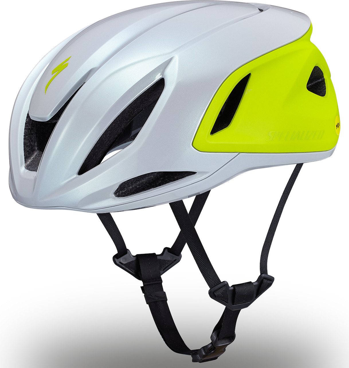 Helma Specialized Propero 4 hyper dove grey Barva: bílá / žlutá, Velikost: L