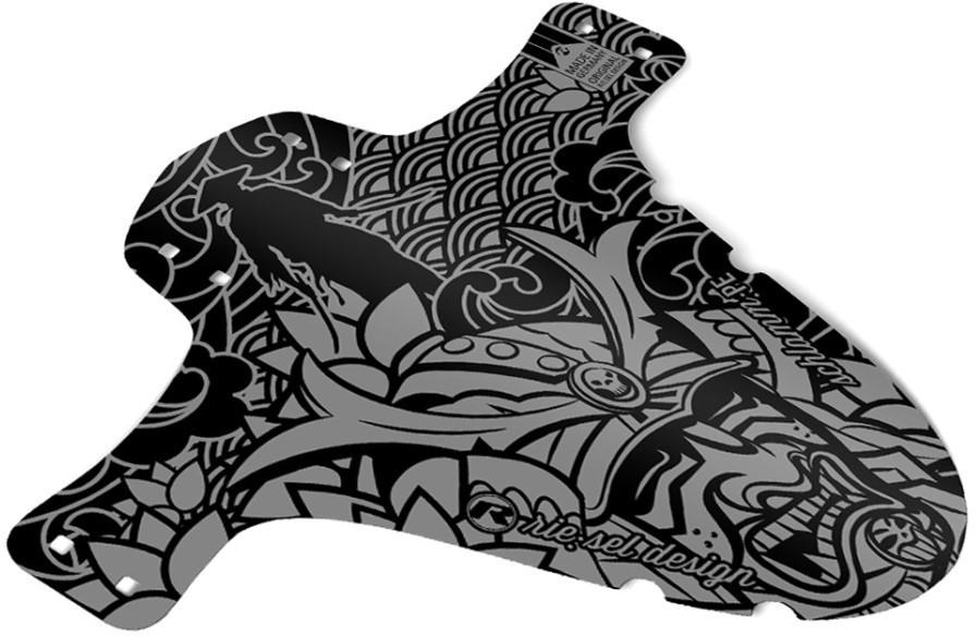 Blatník Rie:sel Design Schlamm:PE Japan Barva: černá / šedá