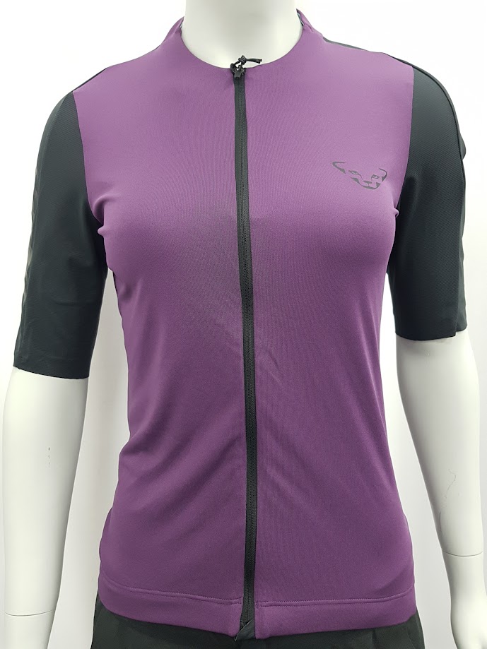 Dres Dynafit Ride Light S/S FZ W royal purple Barva: fialová / černá, Velikost: M