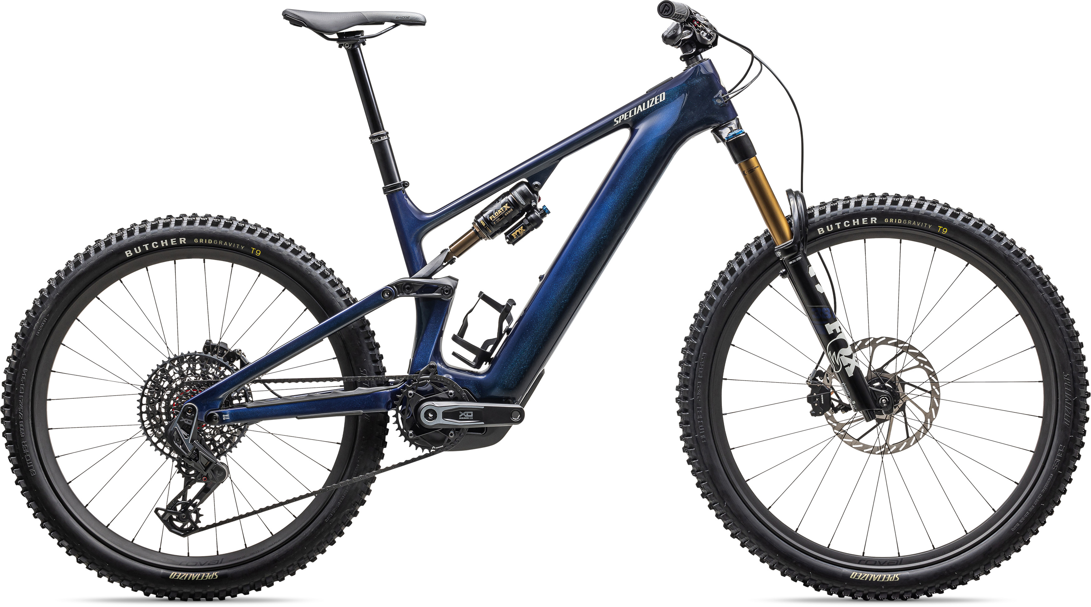 Specialized Turbo Levo 4 Pro gloss blue onyx/dark navy/birch Barva: modrá, Velikost: S5