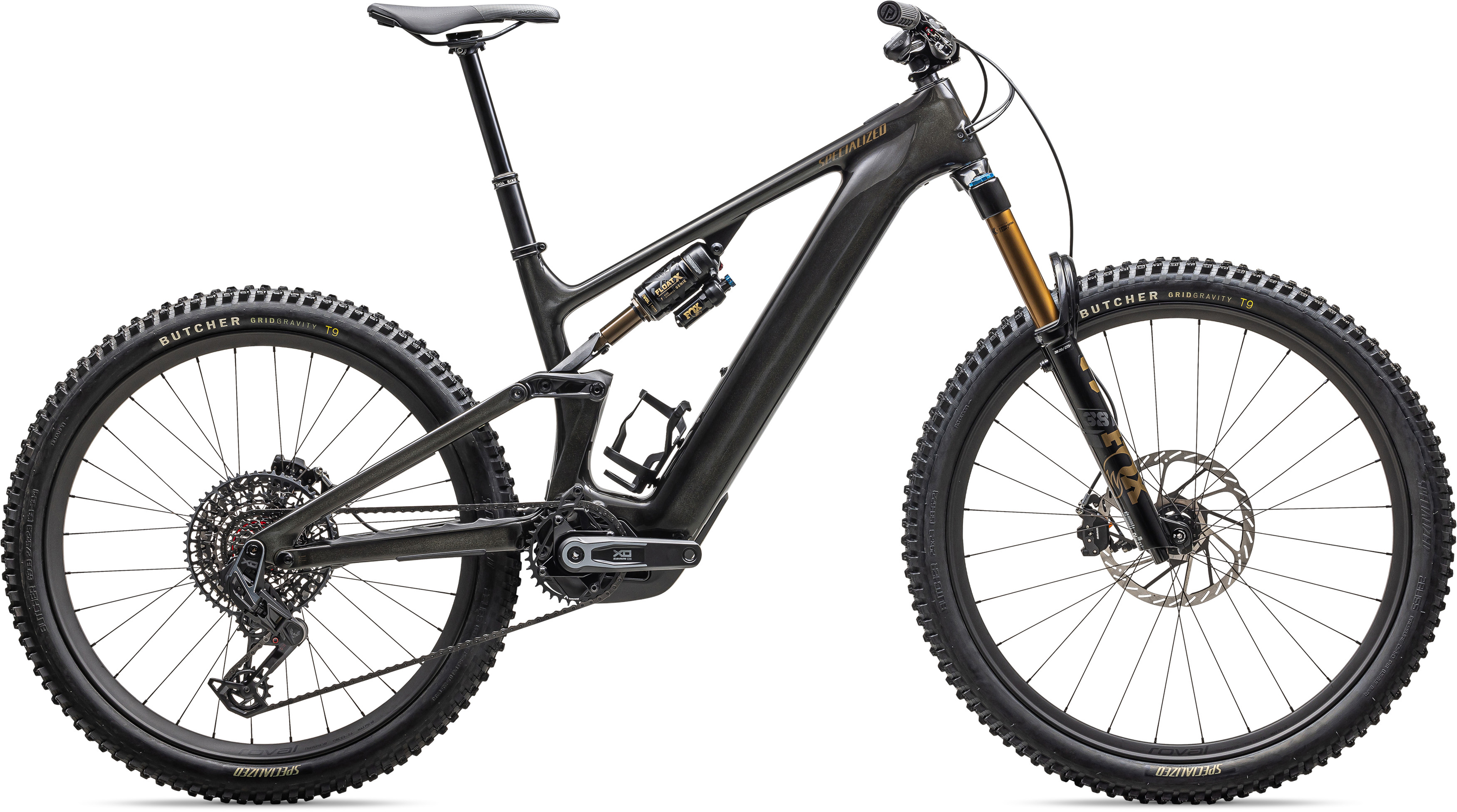 Specialized Turbo Levo 4 Pro gloss metallic obsidian/burnt gold metallic Barva: černá, Velikost: S5