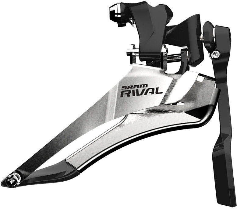 Přesmykač Sram Rival22 Yaw s Chain Spotterem, navářka