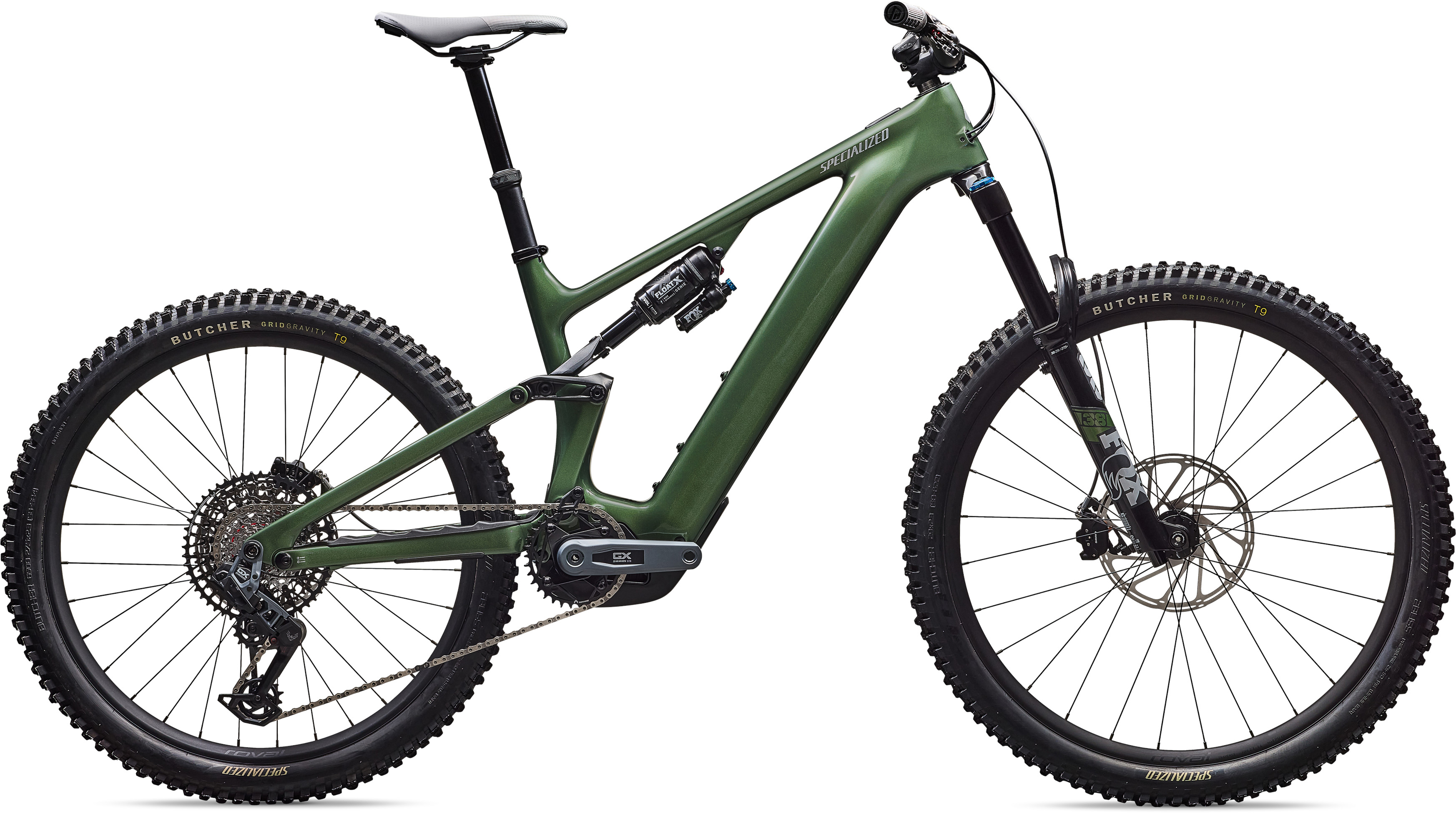 Specialized Turbo Levo 4 Expert gloss cypress metallic/silver dust Barva: zelená, Velikost: S5