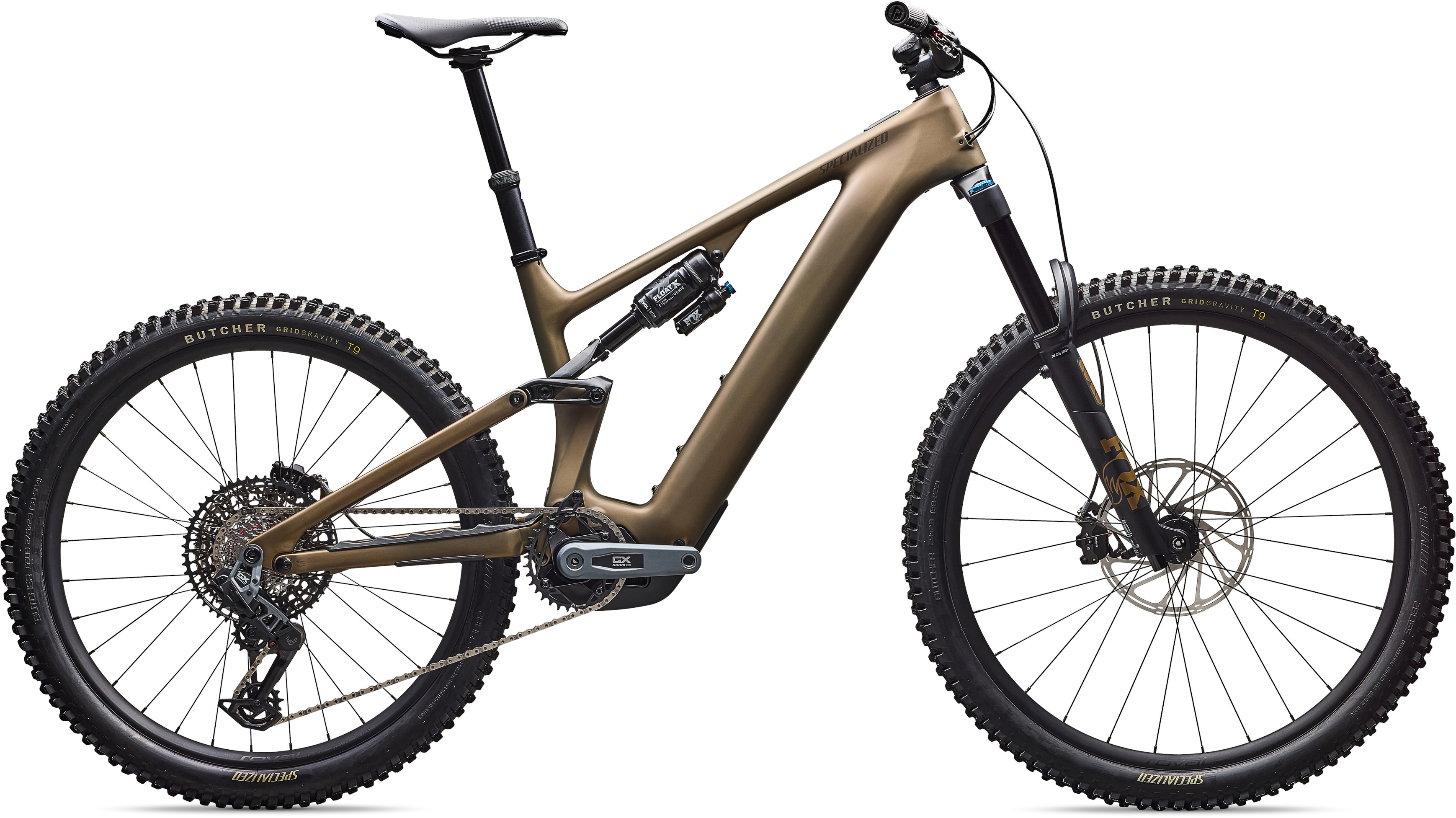 Specialized Turbo Levo 4 Expert satin burnt gold metallic/doppio Barva: hnědá, Velikost: S3
