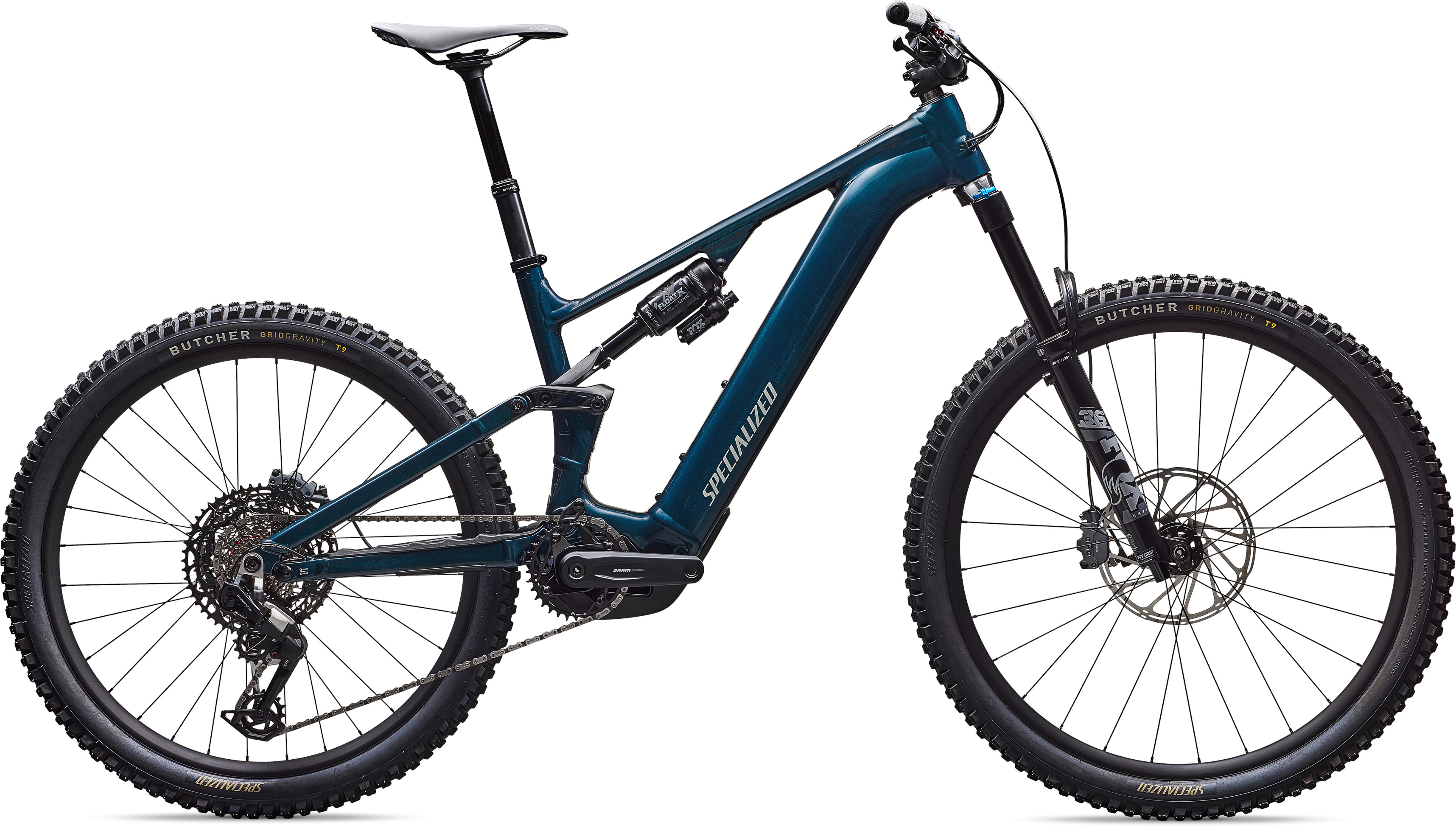 Specialized Turbo Levo 4 Comp Alloy gloss deep lake metallic/dune white Barva: modrá, Velikost: S4