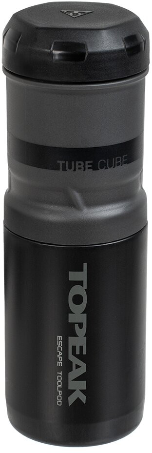 Box do košíku Topeak Escape POD+ s Tube Cube Barva: černá
