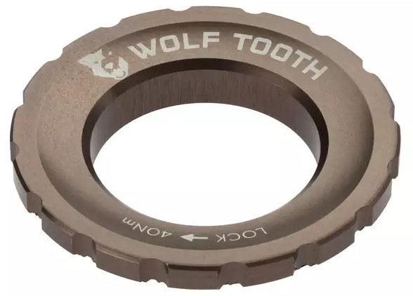 Matice na Center Lock Wolf Tooth Rotor espresso