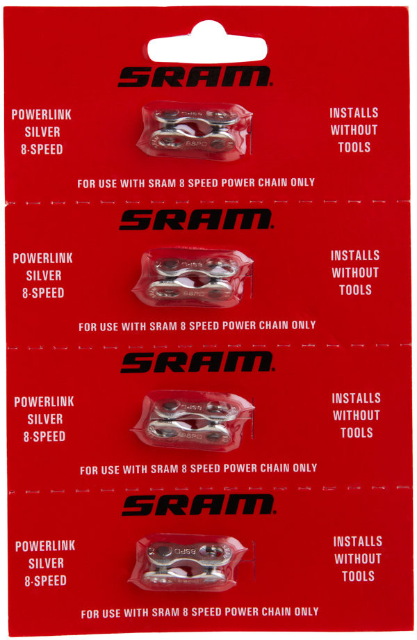 Spojka řetězu Sram Powerlink 8rychlostní (1ks), silver
