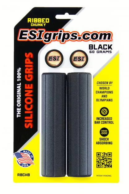 ESI Grips Gripy ESI Ribbed Chunky 60grams Barva: černá
