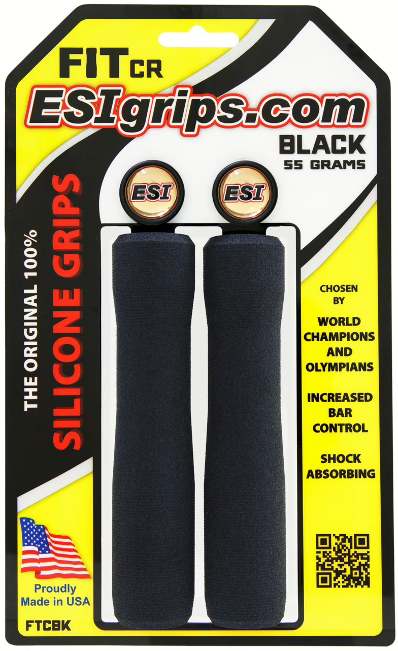 ESI Grips Gripy ESI FIT CR 55grams Barva: černá
