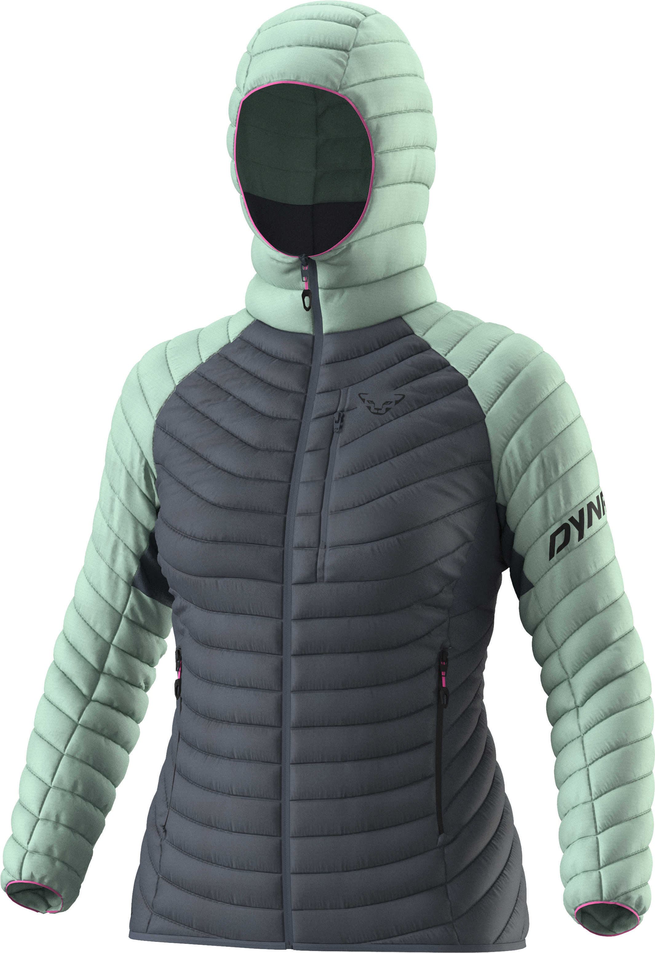 Bunda Dynafit Radical Down Hood W cloud blue Barva: modrá, Velikost: L
