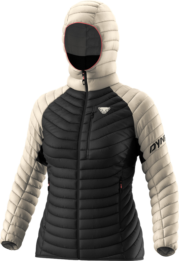 Bunda Dynafit Radical Down Hood W overcast Barva: černá / krémová, Velikost: L