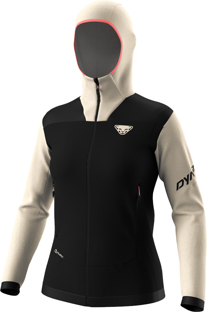 Mikina Dynafit Tigard PTC Hooded W overcast Barva: černá / krémová, Velikost: M