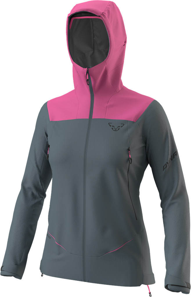 Bunda Dynafit Ridge GTX W magenta Barva: šedá / růžová, Velikost: S