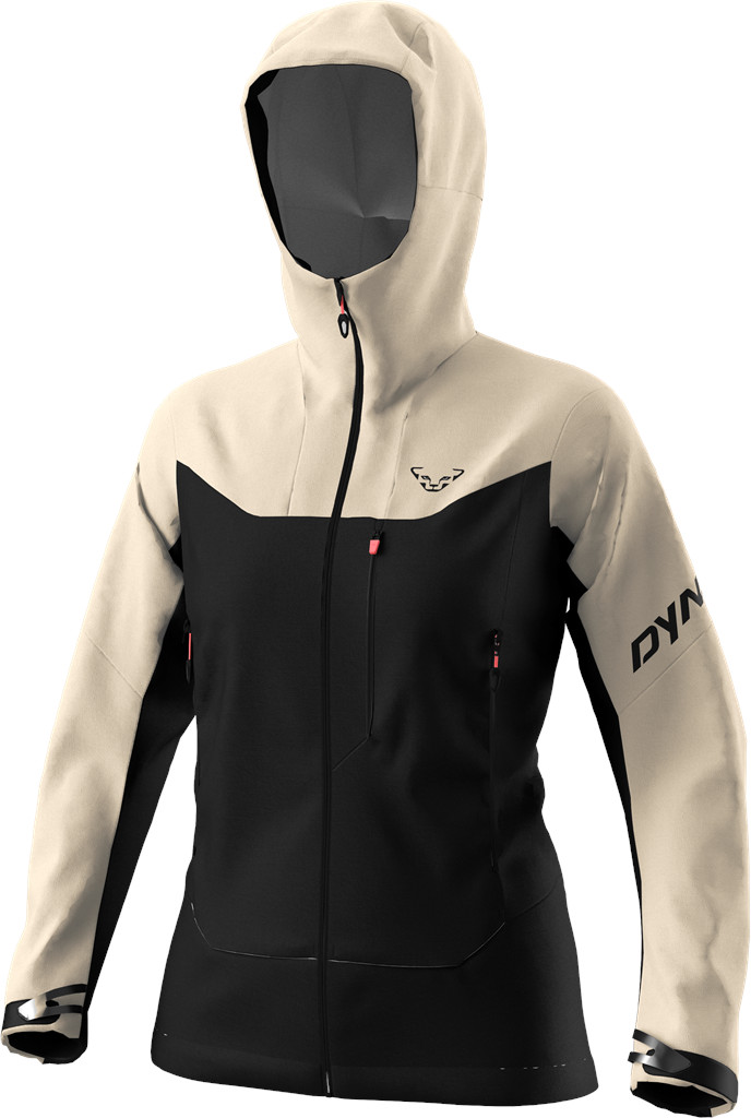 Bunda Dynafit Radical Softshell W overcast Barva: černá / krémová, Velikost: M