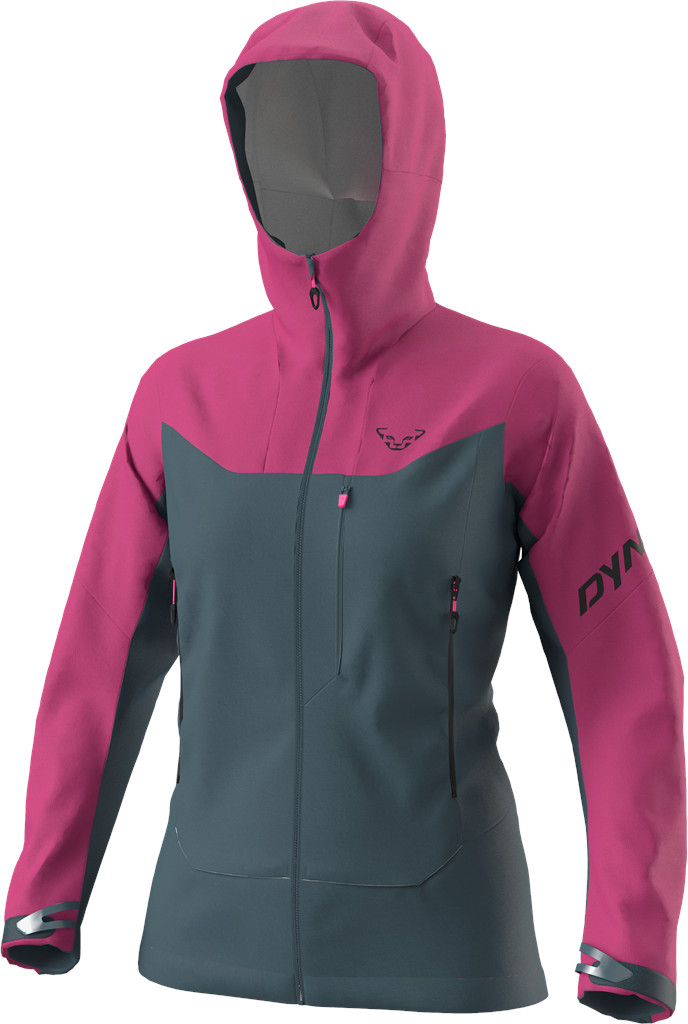 Bunda Dynafit Radical Softshell W magenta Barva: šedá / růžová, Velikost: S