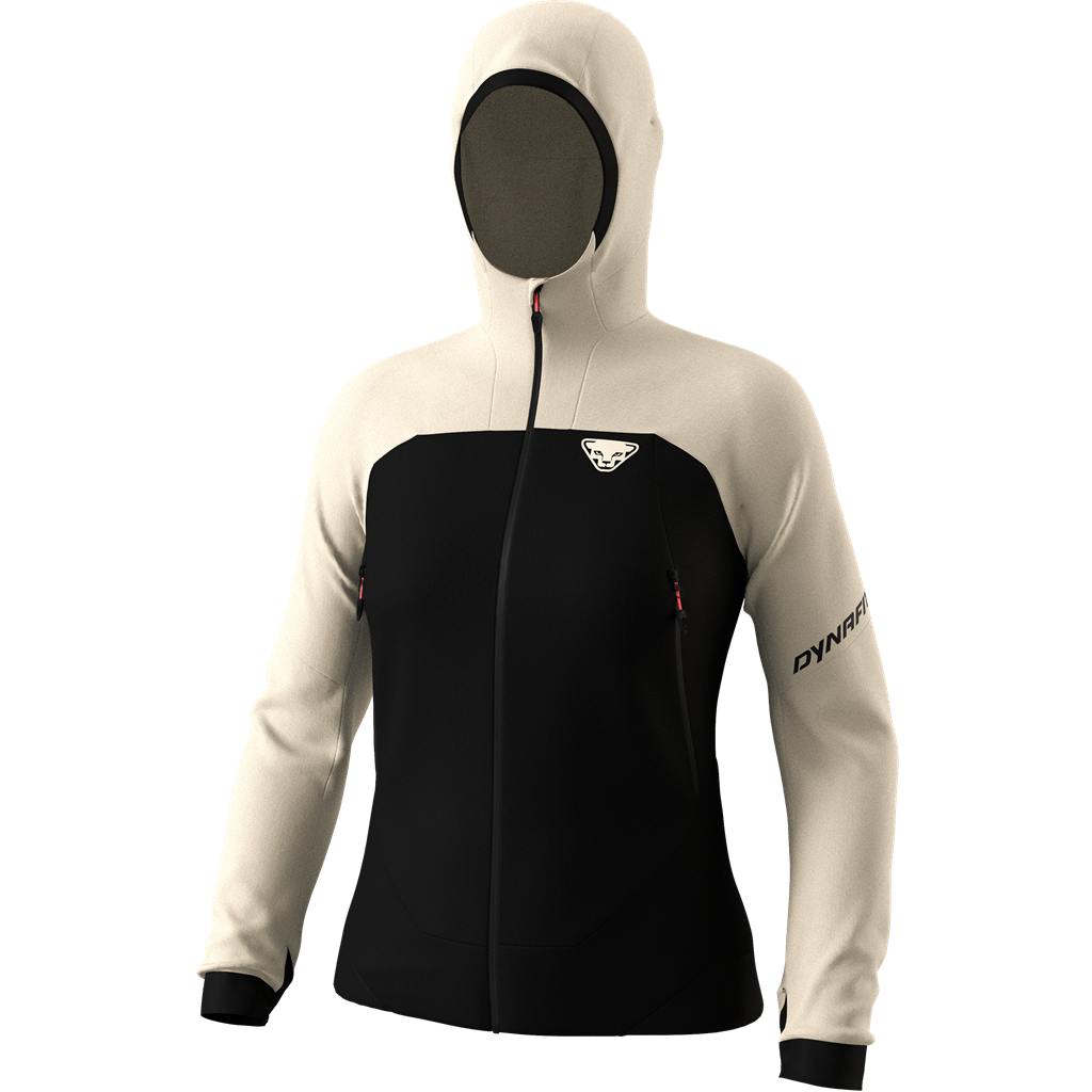 Mikina Dynafit Ridge Thermal Hoody W overcast Barva: černá / krémová, Velikost: S
