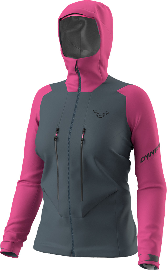 Bunda Dynafit Blacklight 3L W magenta Barva: šedá / růžová, Velikost: M