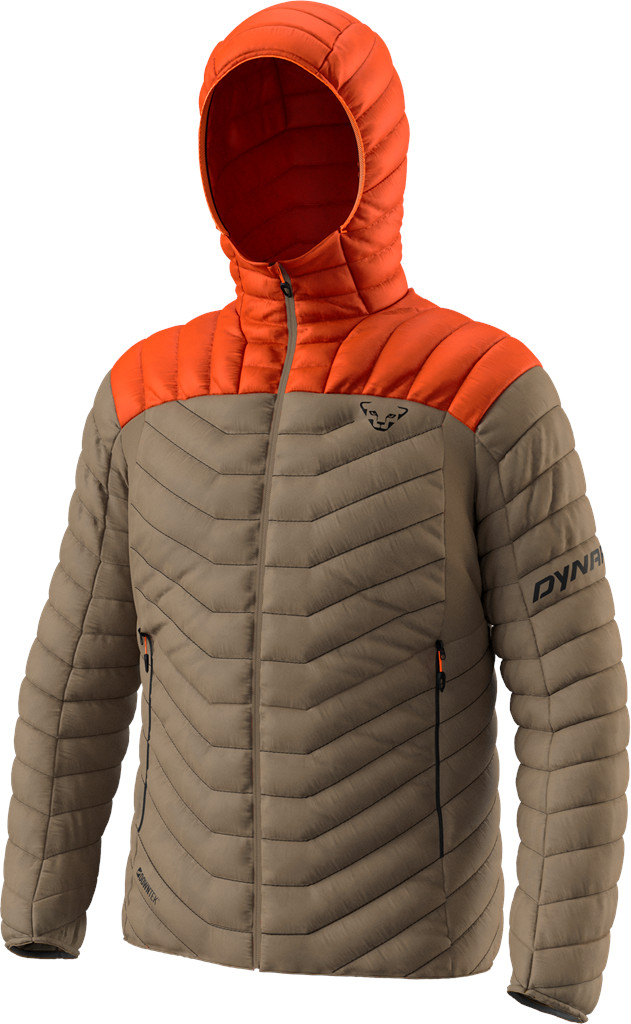 Bunda Dynafit Ridge Ultralight DWN alabama Barva: khaki / oranžová, Velikost: L