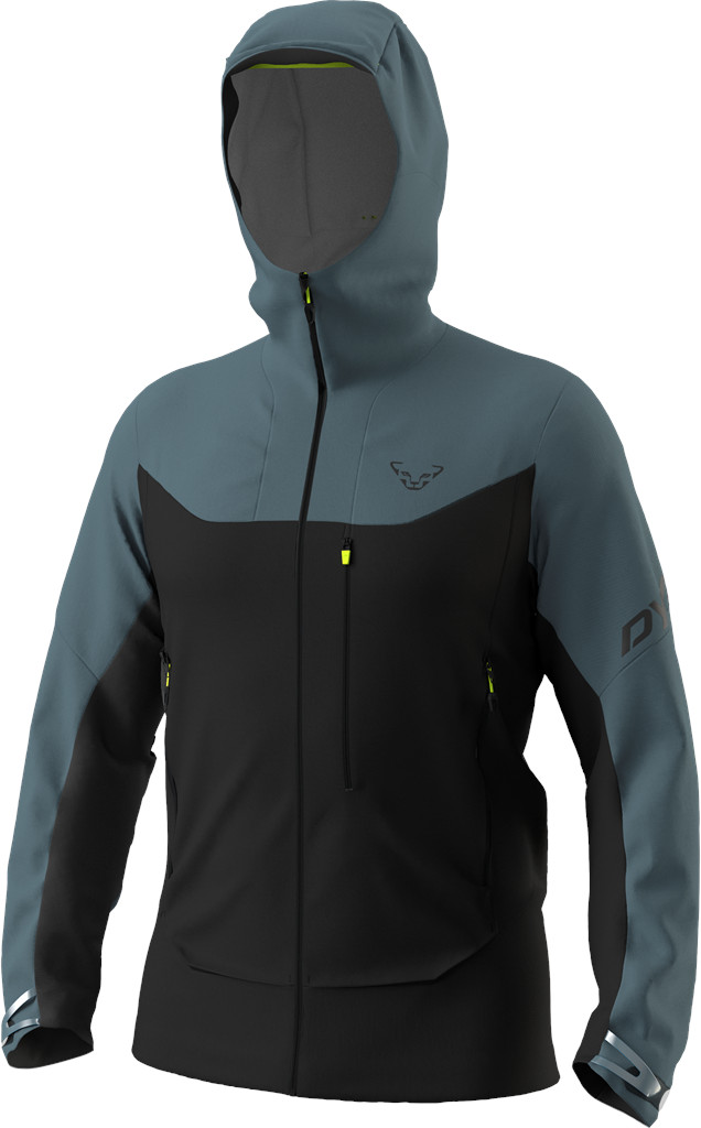 Bunda Dynafit Radical Softshell cinder Barva: černá / šedá, Velikost: S