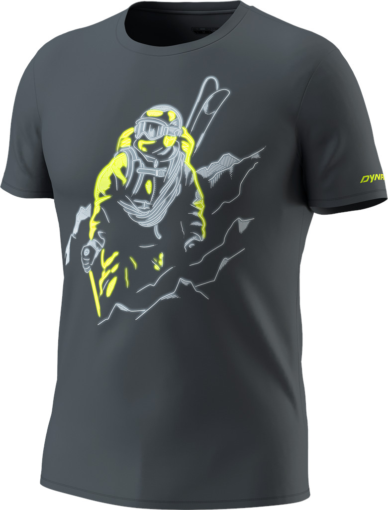 Tričko Dynafit Blacklight Cotton cinder Barva: šedá, Velikost: XL