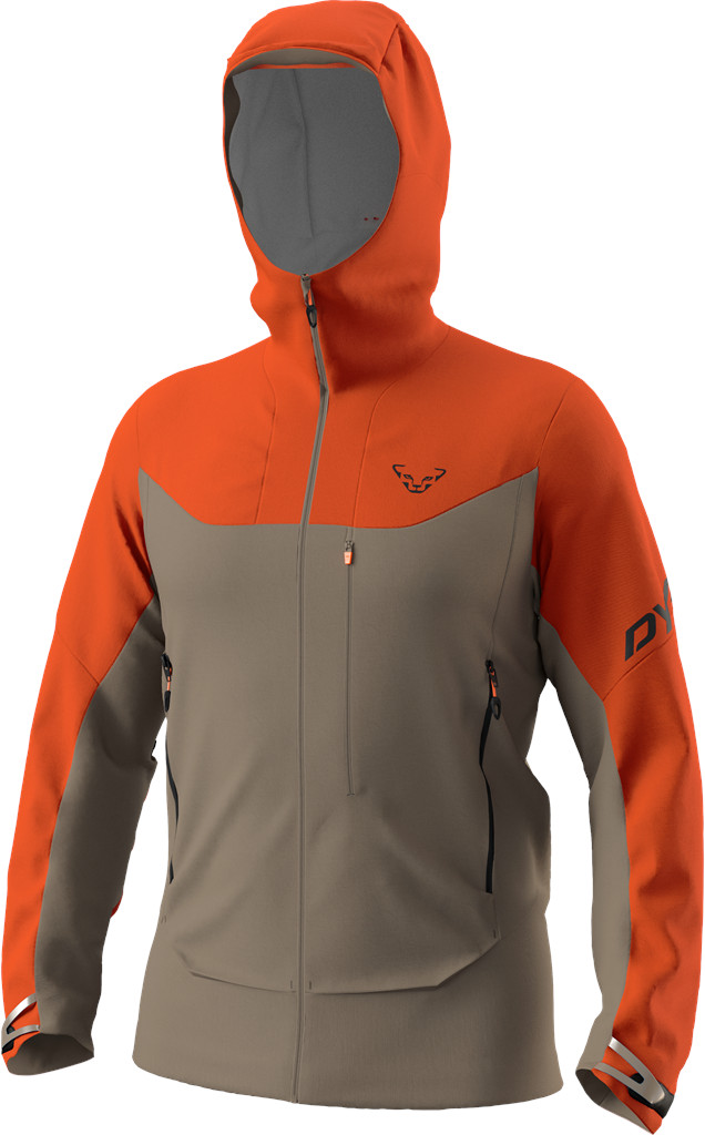 Bunda Dynafit Radical Softshell alabama Barva: khaki / oranžová, Velikost: M