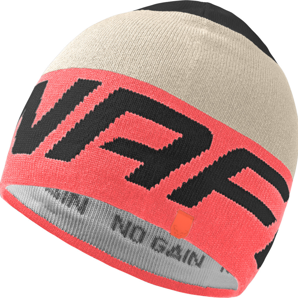 Čepice Dynafit Radical Beanie cabana Barva: korálová / krémová / černá, Velikost: UNI