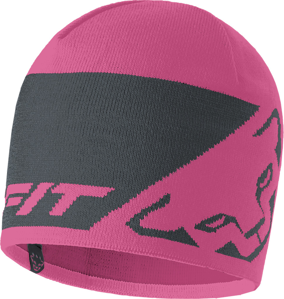 Čepice Dynafit Leopard Logo Beanie magenta Barva: růžová / šedá, Velikost: UNI