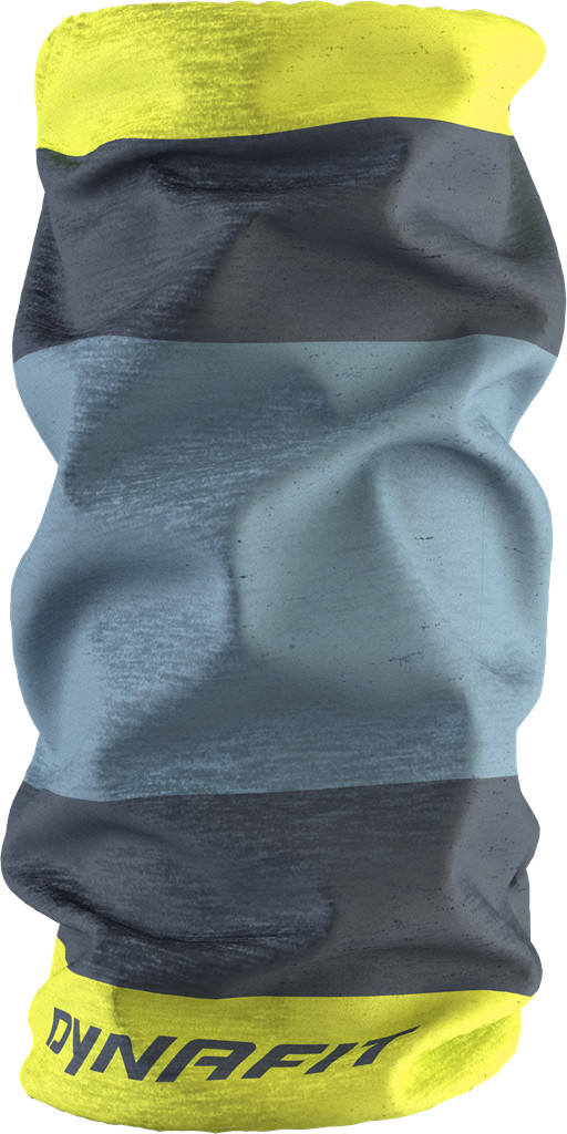 Nákrčník Dynafit Light Merino smoke blue Barva: modrá / šedá / limetková, Velikost: UNI