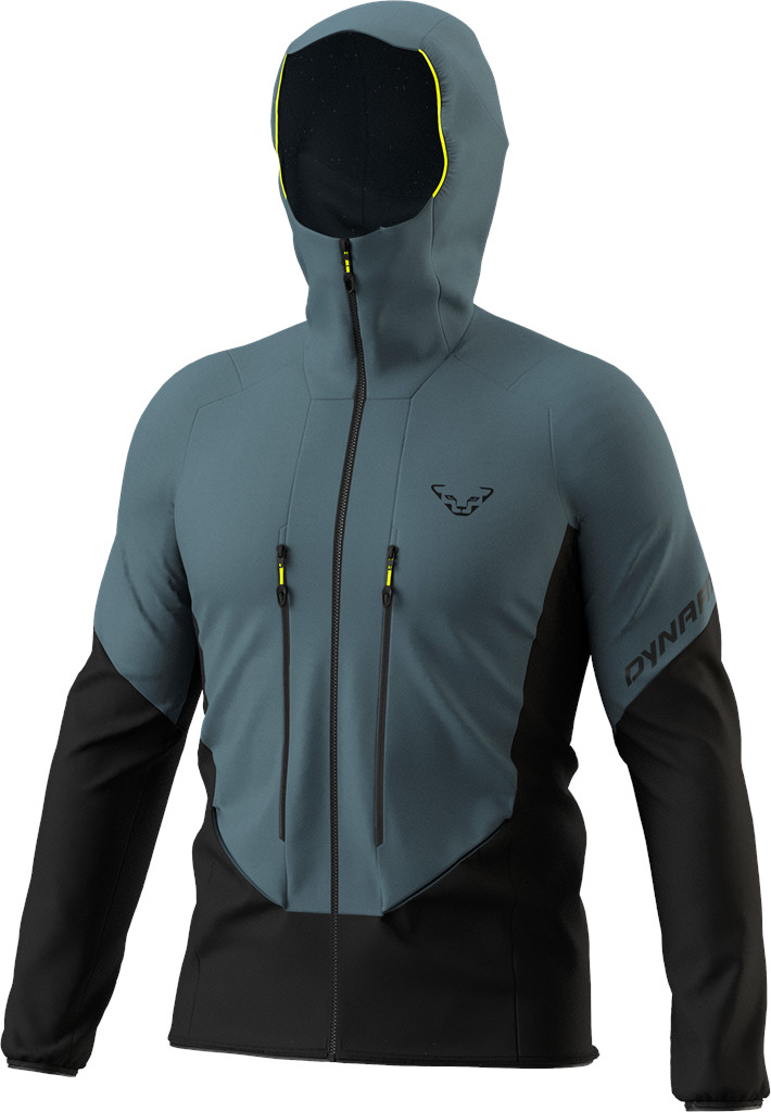 Bunda Dynafit Blacklight Softshell cinder Barva: šedá / černá, Velikost: L