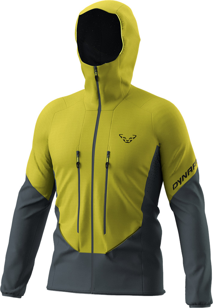 Bunda Dynafit Blacklight Softshell golden lime Barva: limetková / šedá, Velikost: XL