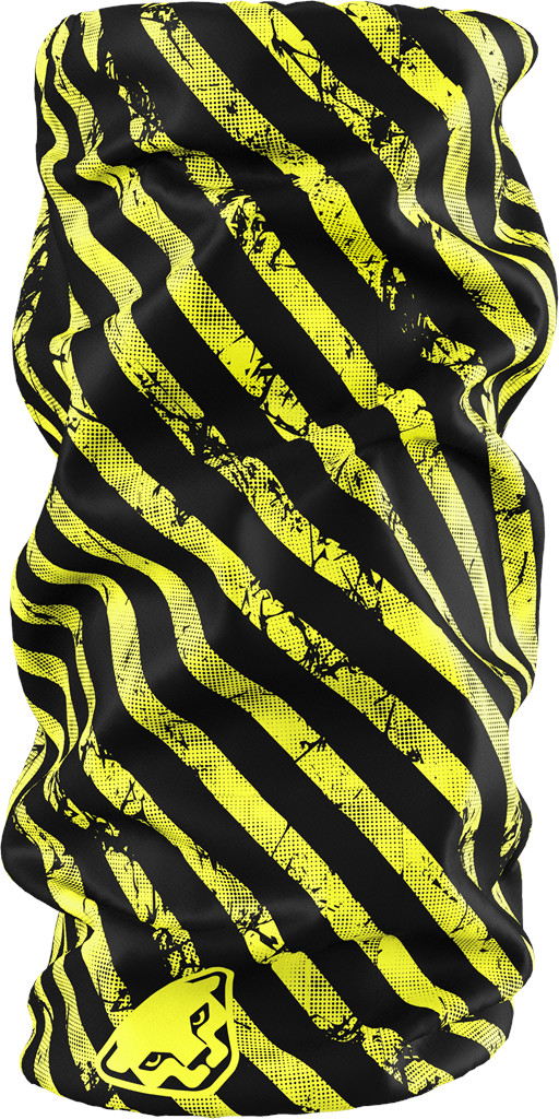 Nákrčník Dynafit Graphic Neck Gaiter ultra yellow/5A31 Barva: žlutá / černá, Velikost: UNI