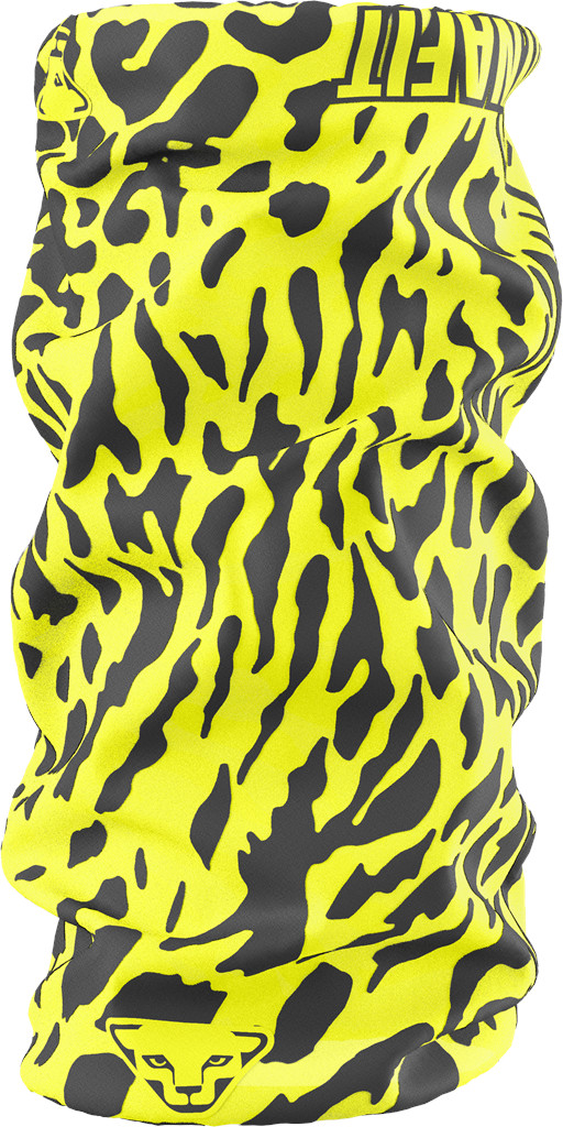 Nákrčník Dynafit Graphic Neck Gaiter ultra yellow/5A32 Barva: žlutá / šedá, Velikost: UNI
