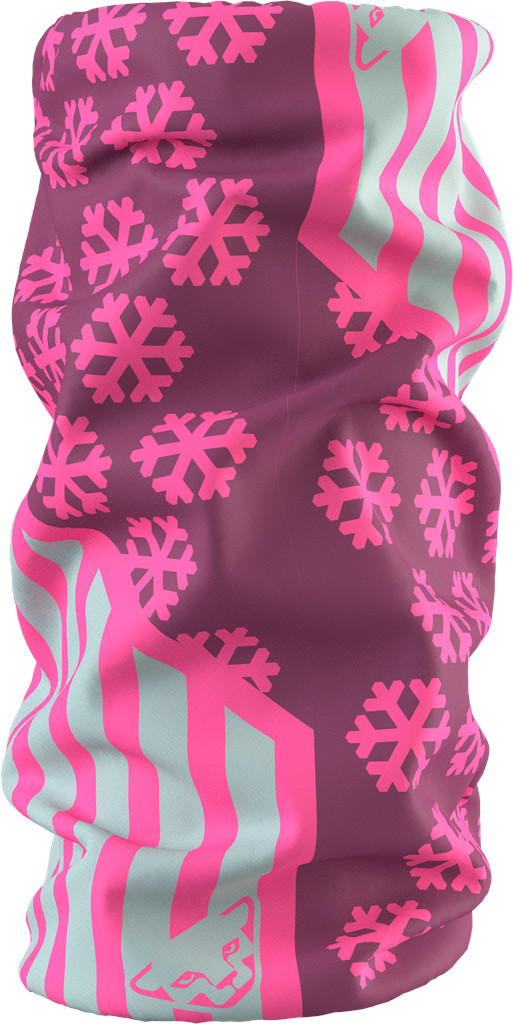 Nákrčník Dynafit Graphic Neck Gaiter cheeky pink/6A31 Barva: růžová, Velikost: UNI