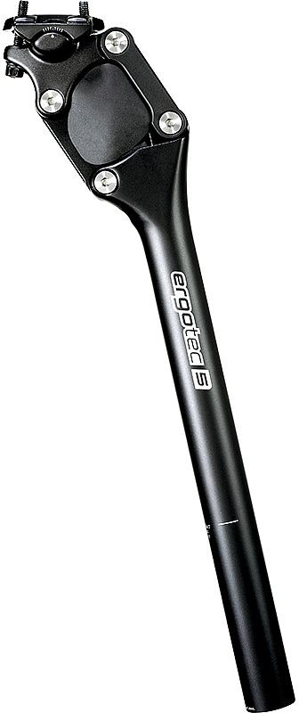 Odpružená sedlovka Ergotec PM-705N Délka: 350 mm, Průměr: 27.2 mm