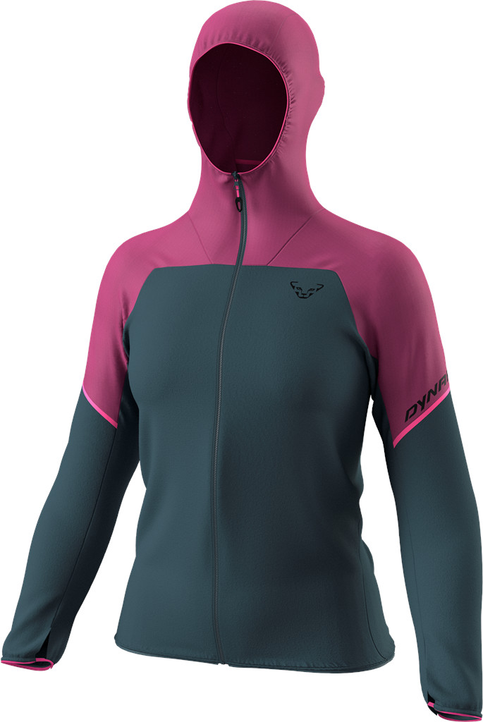 Bunda Dynafit Alpine Wind W magenta Barva: šedá / růžová, Velikost: L