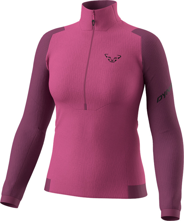 Mikina Dynafit Blacklight Thermal 1/2 Zip W amaranth Barva: růžová, Velikost: L