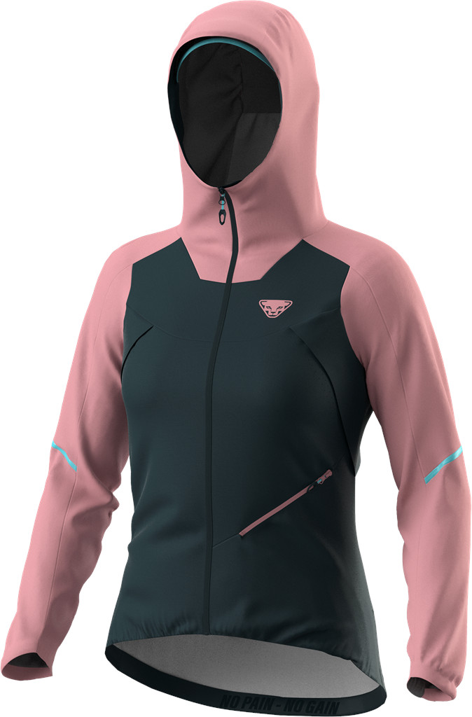 Bunda Dynafit Ride 3L W mokarosa Barva: modrá / starorůžová, Velikost: S