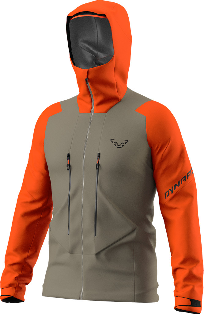 Bunda Dynafit Blacklight 3L alabama Barva: khaki / oranžová, Velikost: L