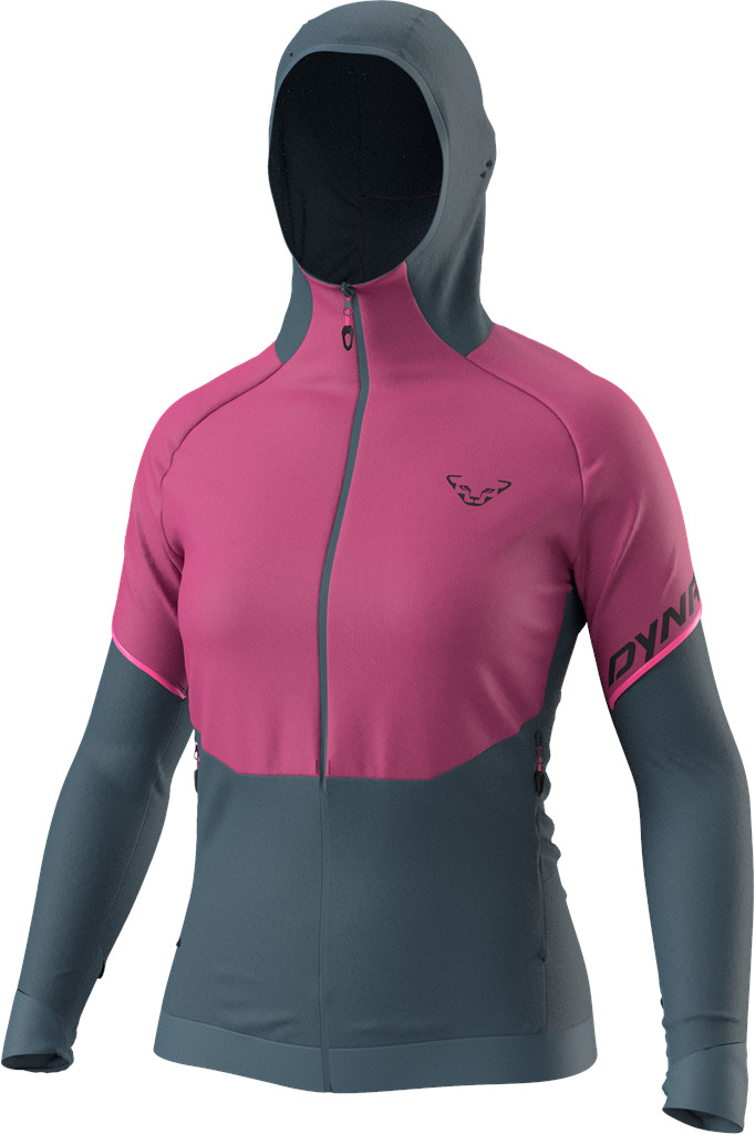 Bunda Dynafit Alpine Hybrid W magenta Barva: růžová / šedá, Velikost: S