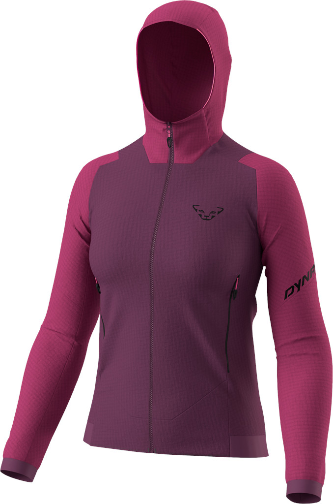 Mikina Dynafit Blacklight Thermal Hooded W magenta Barva: růžová, Velikost: L